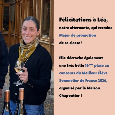 Une belle fierté pour Les Caves de Bondues !
