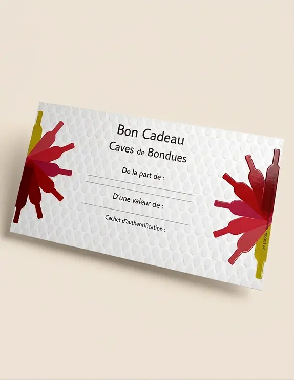 Caves de Bondues - Carte cadeau
